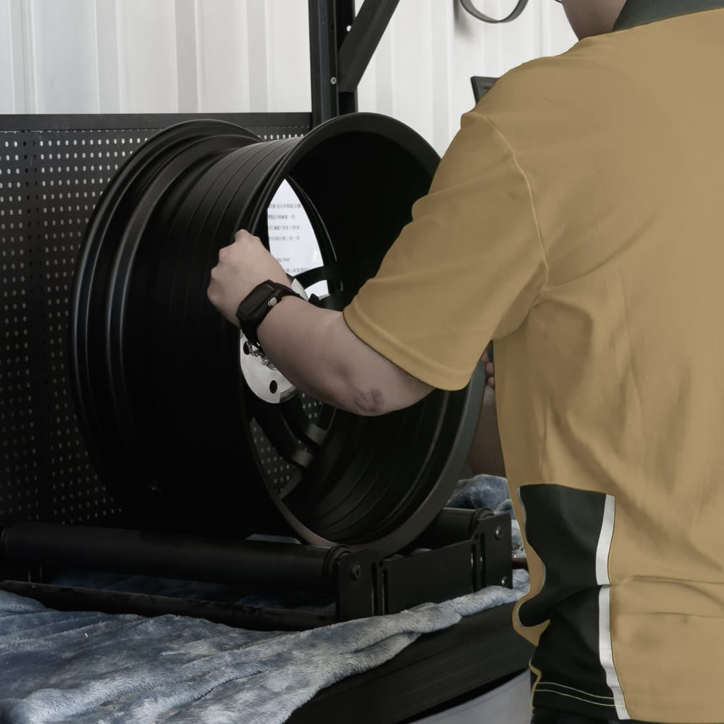 Forged wheel quality inspection